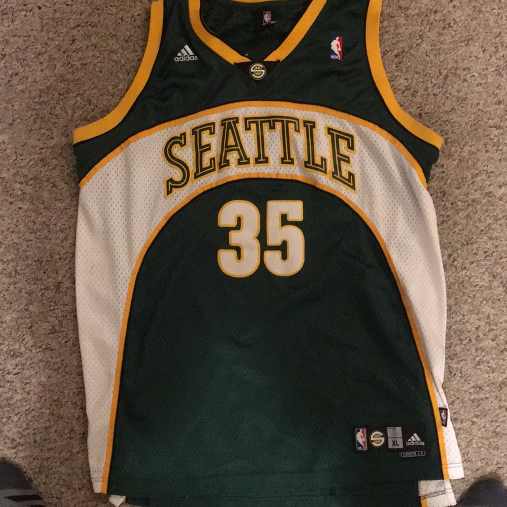 Kevin Durant adidas swingman Jersey Sonics xl
